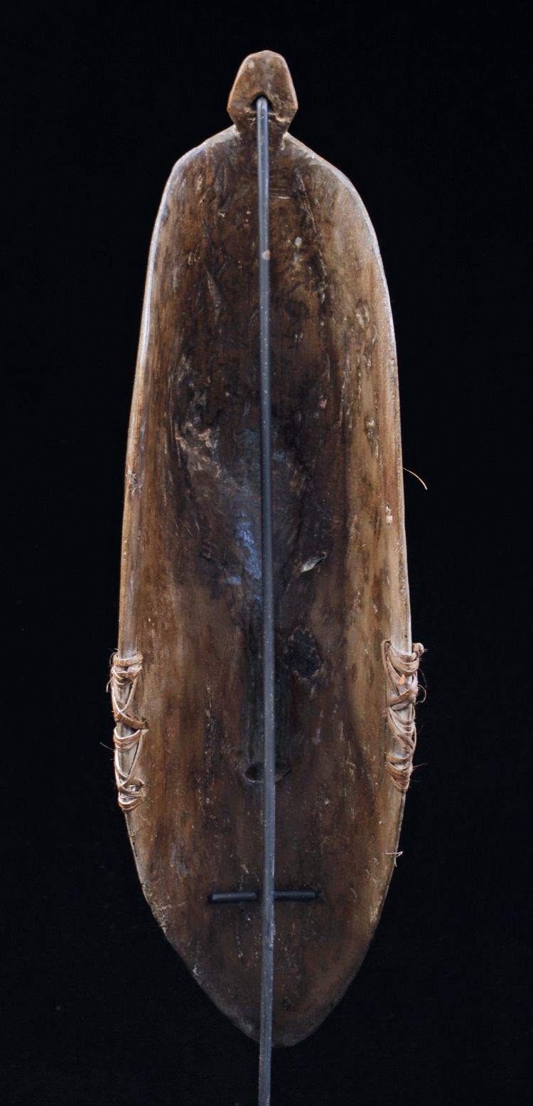 Brag mask, Oceanic art, tribal art, Papua New Guinea, Sculpture, primitive arts, 63 cm