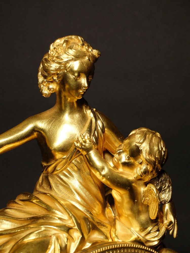 Louis XVI period clock "Love and Friendship"
