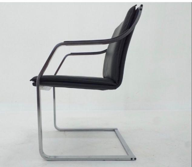 Coppia di poltrone a sbalzo KNOLL Design R.GLATZEL 1970