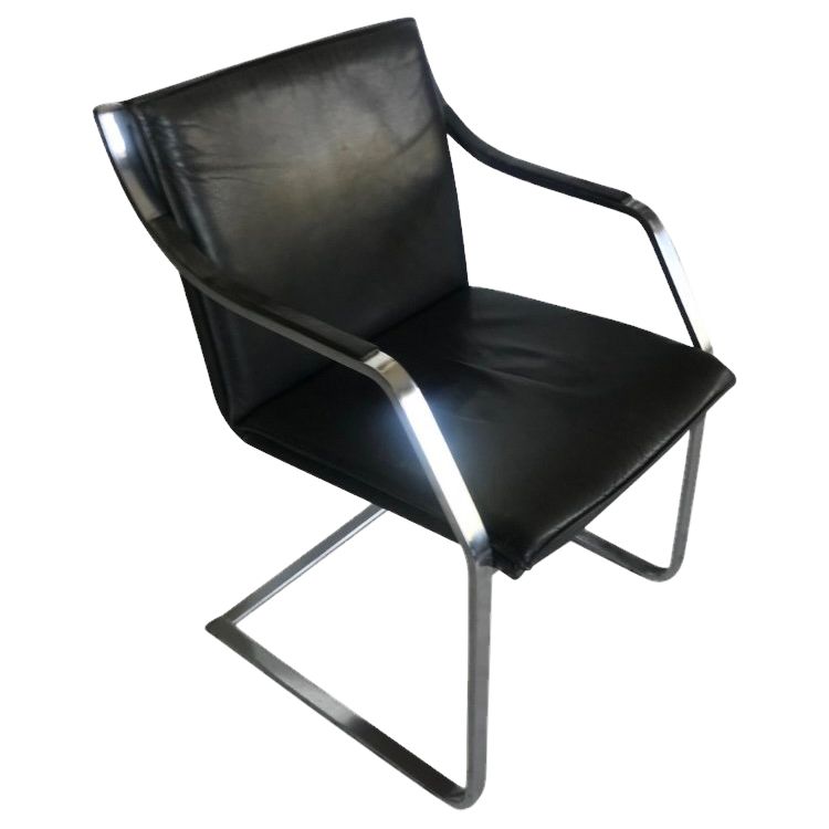 Coppia di poltrone a sbalzo KNOLL Design R.GLATZEL 1970