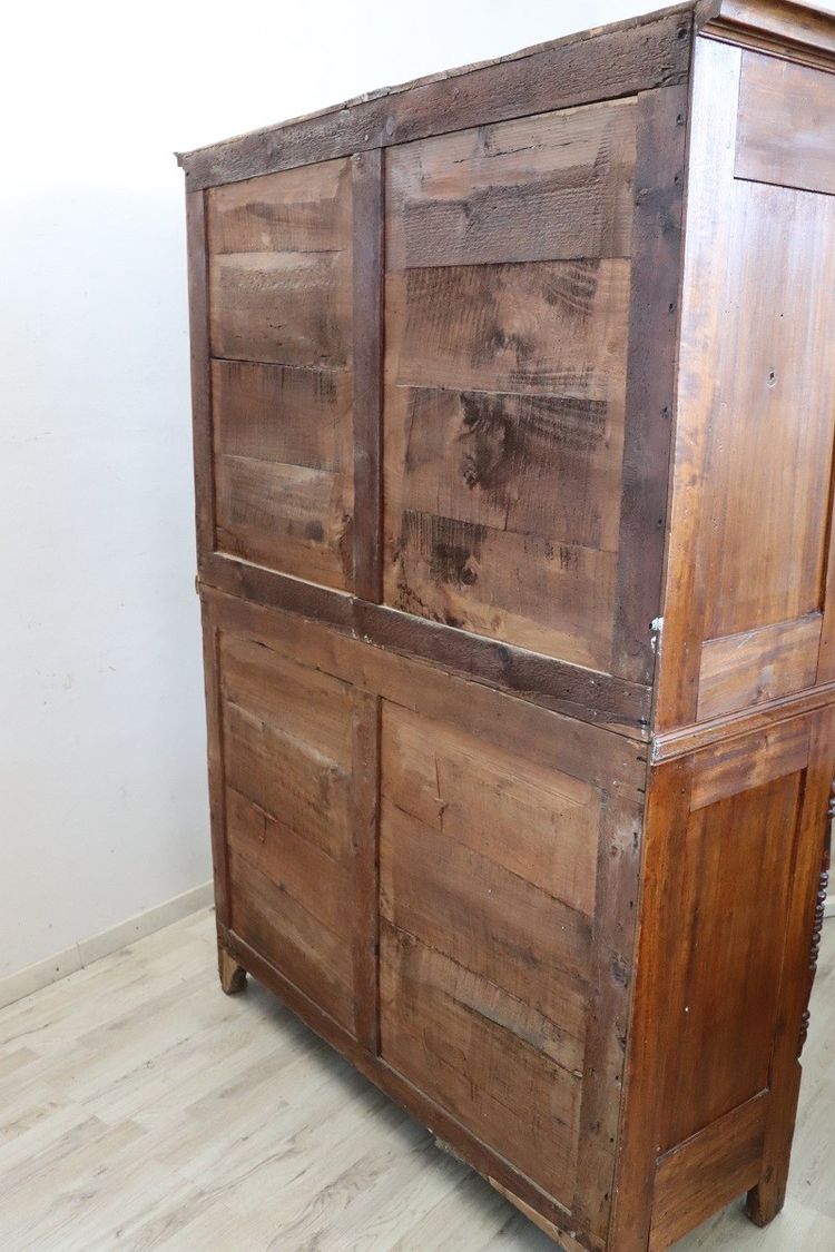 Armoire Ancienne en Peuplier, 19ème siècle