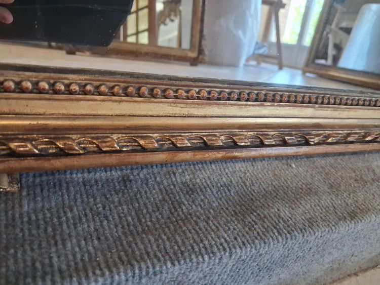 Napoleon III period mirror 74 x 60