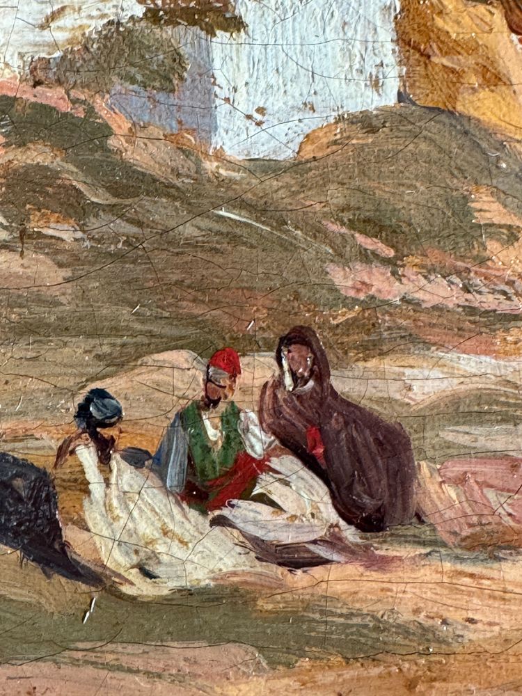 Pierre Thuillier (1799-1858) - Orientalist landscape, Circa 1840