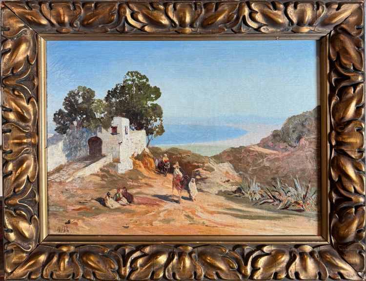 Pierre Thuillier (1799-1858) - Orientalist landscape, Circa 1840