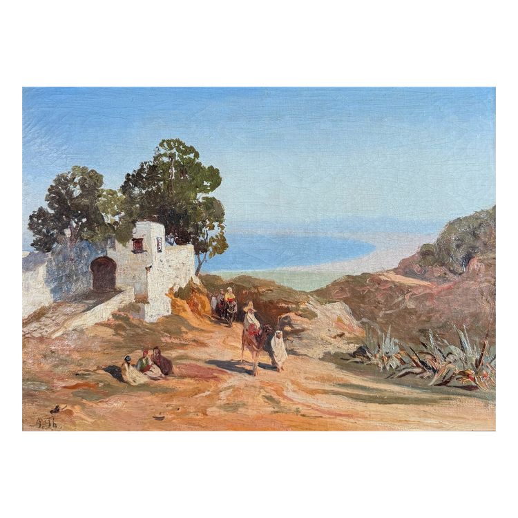 Pierre Thuillier (1799-1858) - Orientalist landscape, Circa 1840