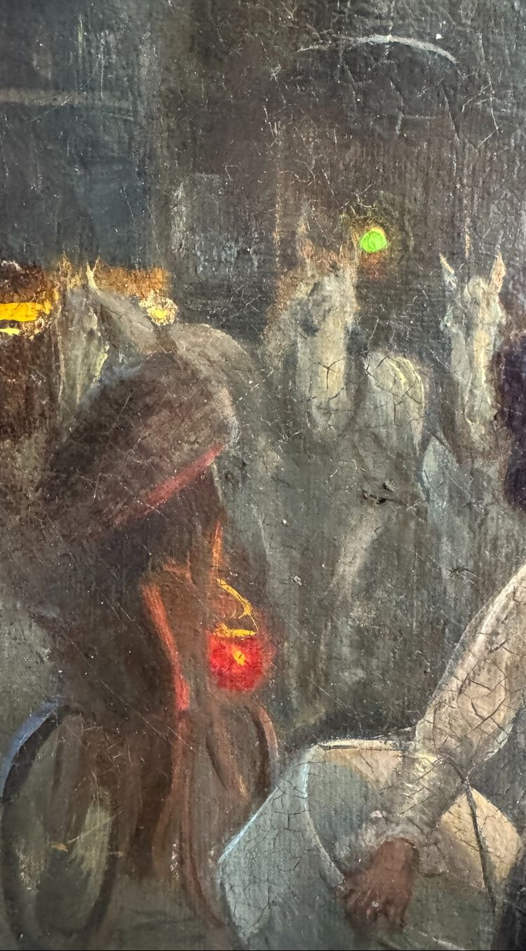 Pier Carlo Parvopassu (XIX-XX secolo) - Parigi di notte, galanteria, circa 1895