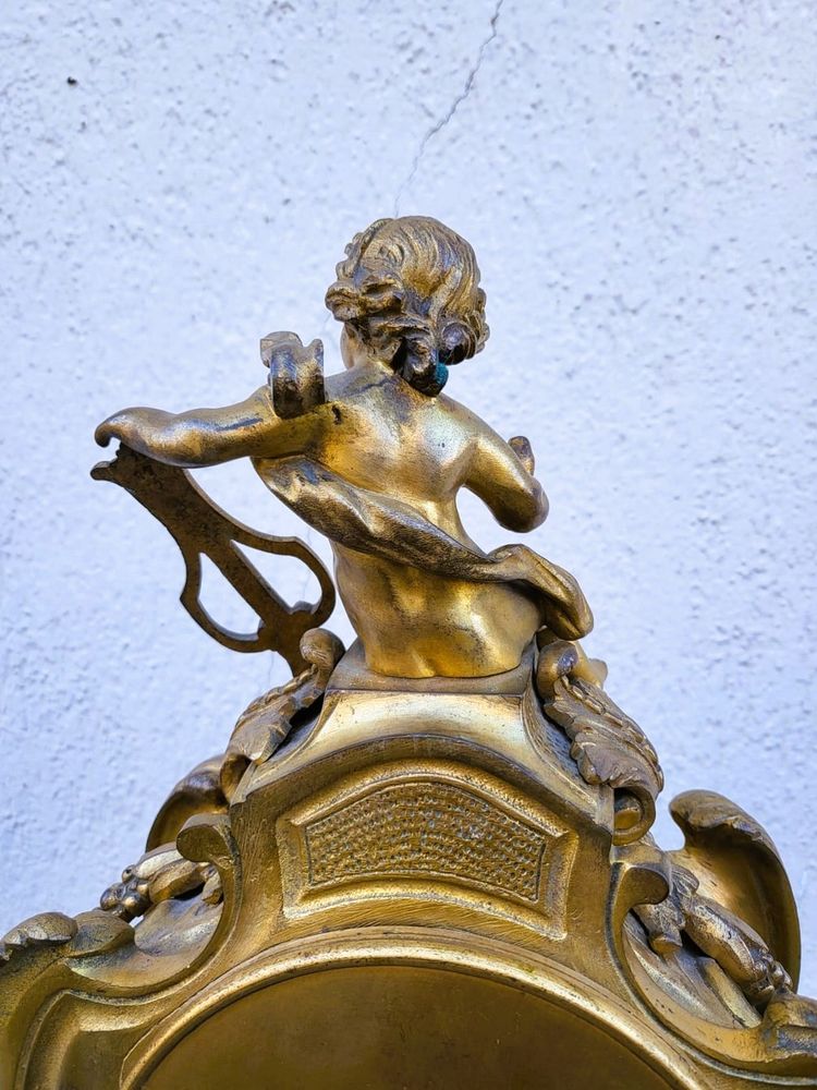 Gilded bronze cartel, 19th century