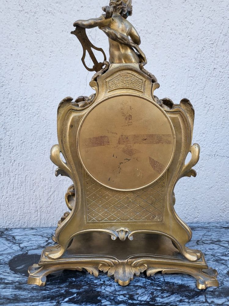 Gilded bronze cartel, 19th century