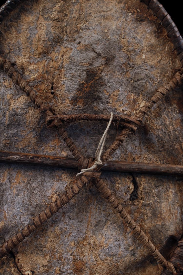 Hautschild, Stammeskunst, Erste Künste, Ozeanien, Papua-Neuguinea, 74 cm