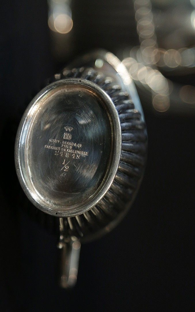 Silver-plated tea service English 