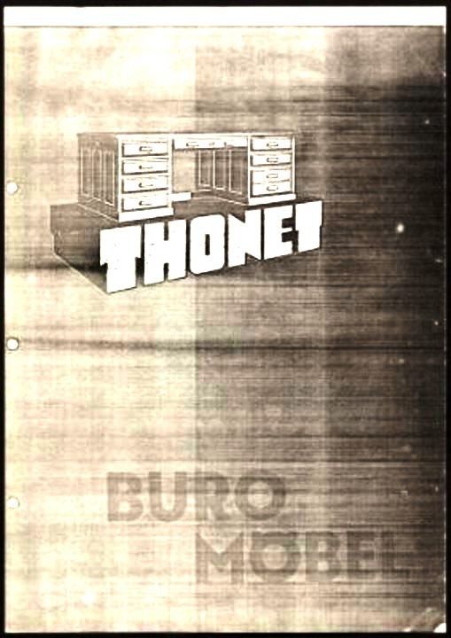 Curtain filing cabinet, by Thonet 1932