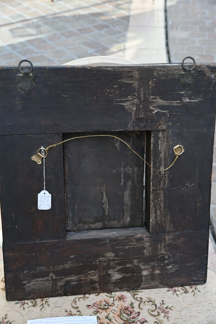 Louis XIII period wooden mirror from the 17th century