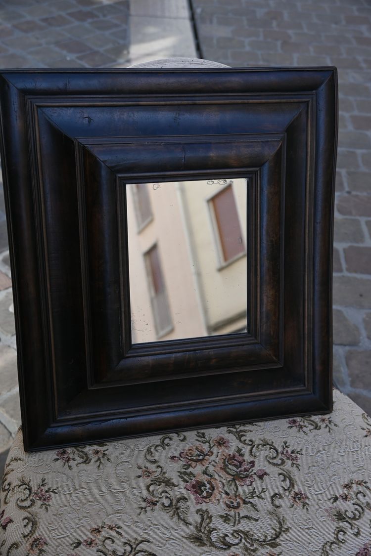 Louis XIII period wooden mirror from the 17th century