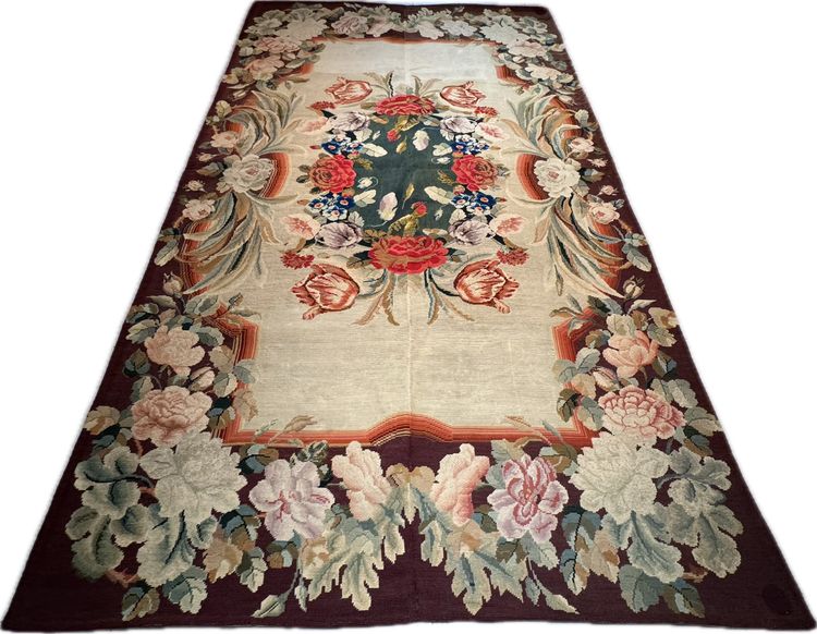 Aubusson rug with small point 265x150 cm
