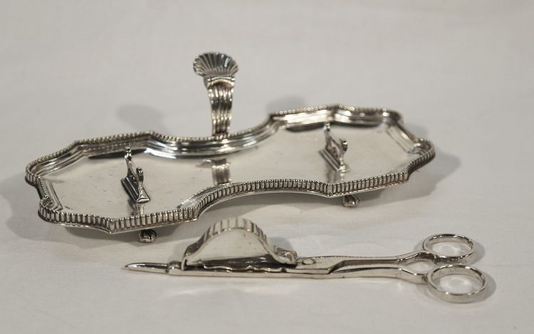 Handkerchief silvered 19th century