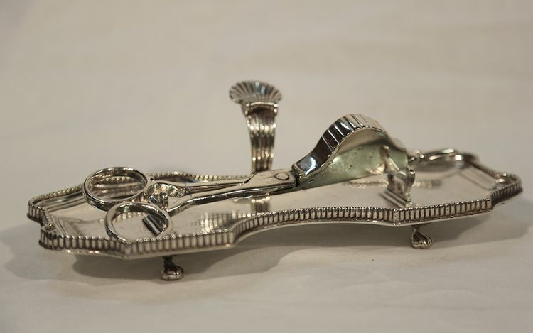 Handkerchief silvered 19th century
