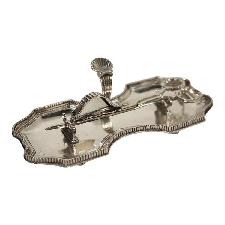 Handkerchief silvered 19th century