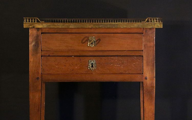 Guéridon Louis XVI, Marbre, XVIIIème Siècle