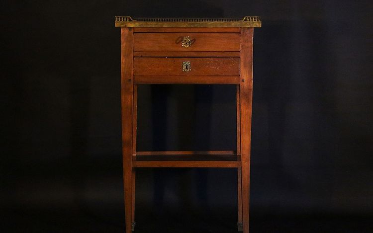 Guéridon Louis XVI, Marbre, XVIIIème Siècle