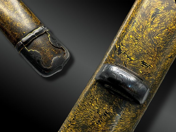 SCIABOLA chiamata Katana firmata Hizen Kuni (No) Ju Mutsu (No) Kami Tadayoshi - Giappone - XVII secolo