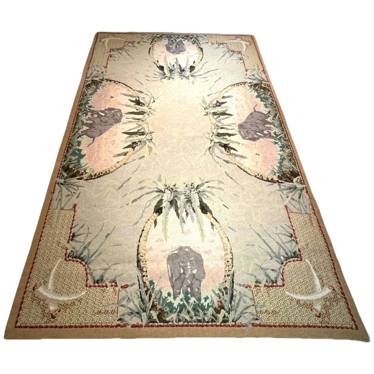 Tapis au point noué d'après Aubusson
