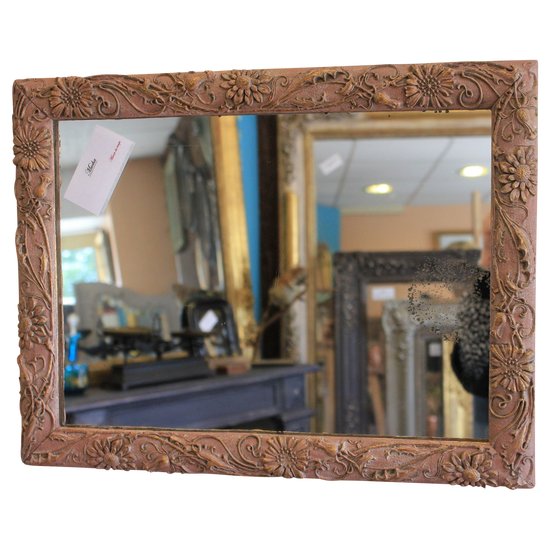 Small Rectangle Mirror Art-new 34 X 45 Cm
