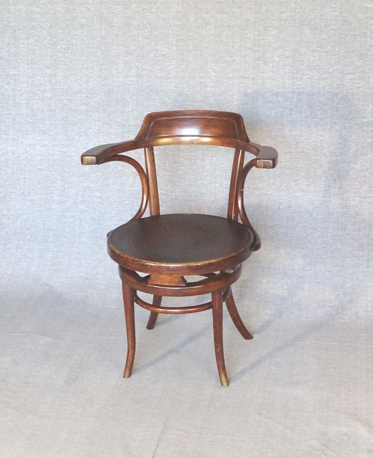 KOHN office armchair N°704/n circa 1905 no Thonet