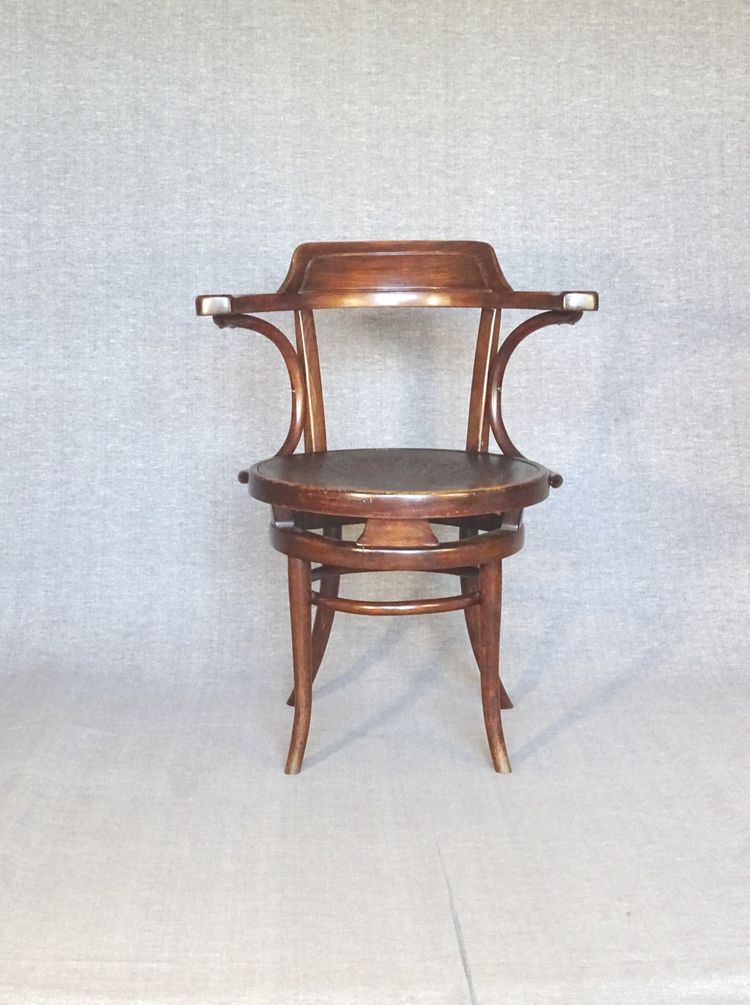 KOHN office armchair N°704/n circa 1905 no Thonet