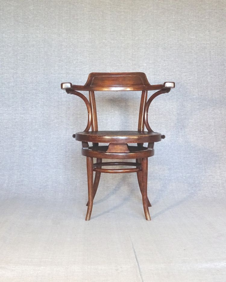 KOHN office armchair N°704/n circa 1905 no Thonet