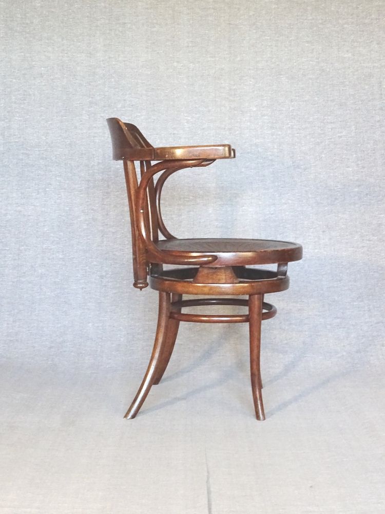 KOHN office armchair N°704/n circa 1905 no Thonet