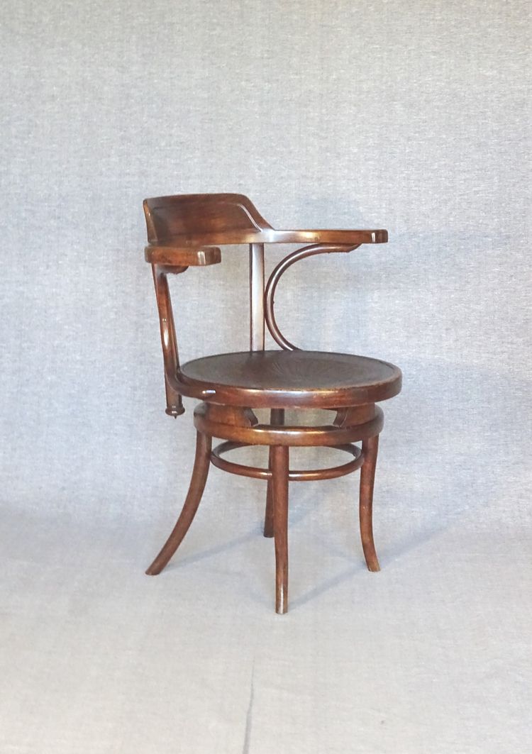 KOHN office armchair N°704/n circa 1905 no Thonet