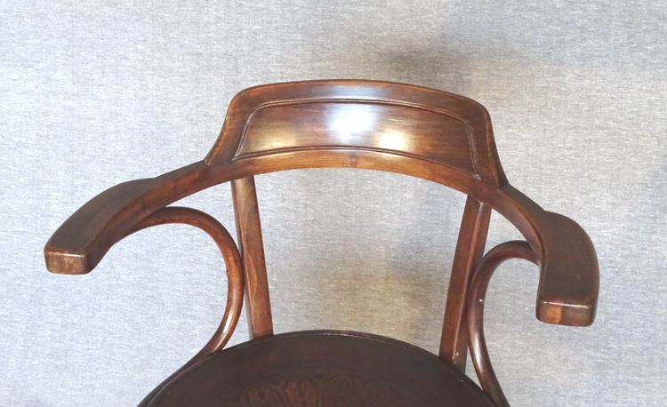 KOHN office armchair N°704/n circa 1905 no Thonet