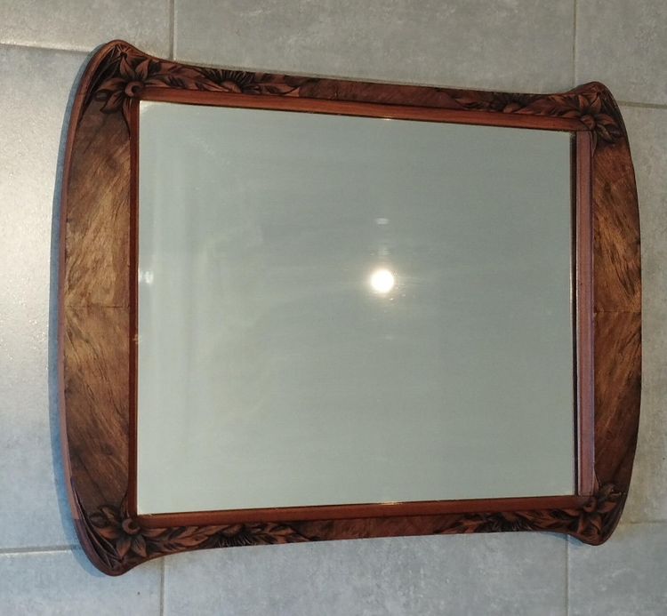 Antique mirror in the style of Camille Gauthier - Art Nouveau