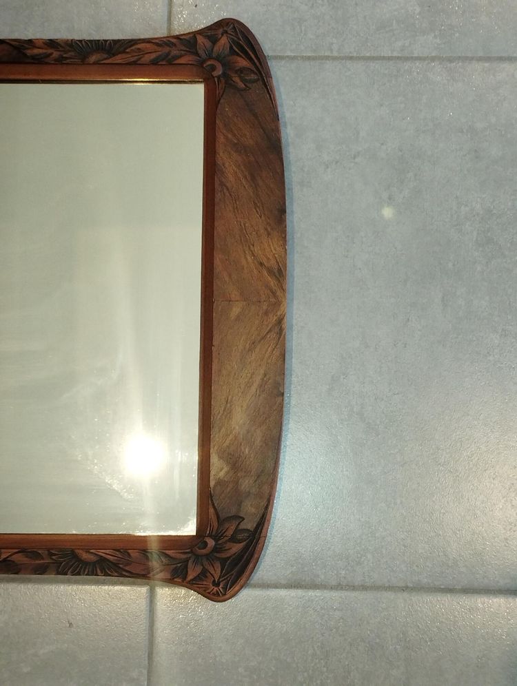 Antique mirror in the style of Camille Gauthier - Art Nouveau
