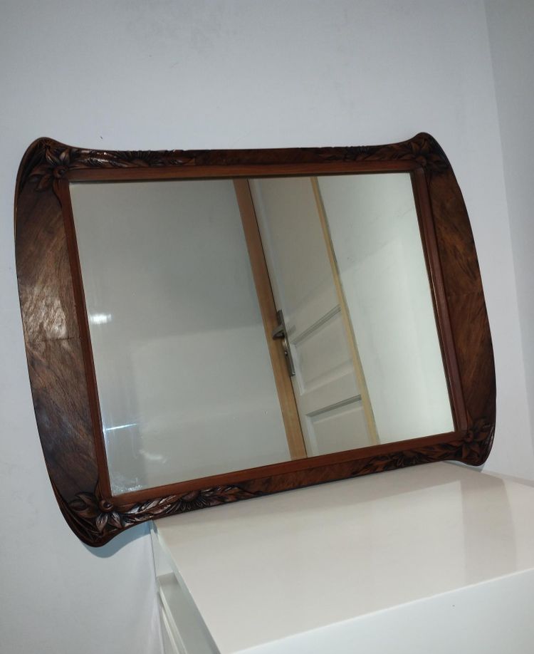Antique mirror in the style of Camille Gauthier - Art Nouveau