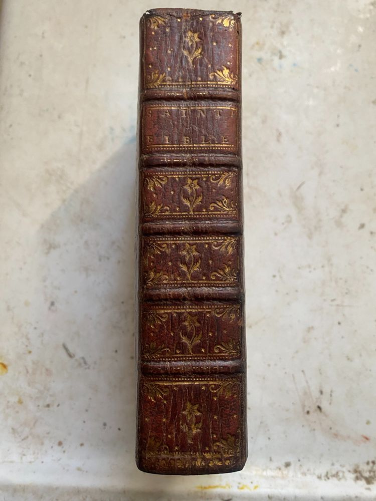 BIBLIA SACRA Vulgatae Editionis Sixti V. Pont. Mr. Iuslu recognized VIII. auctoritate eddita 1682 Col