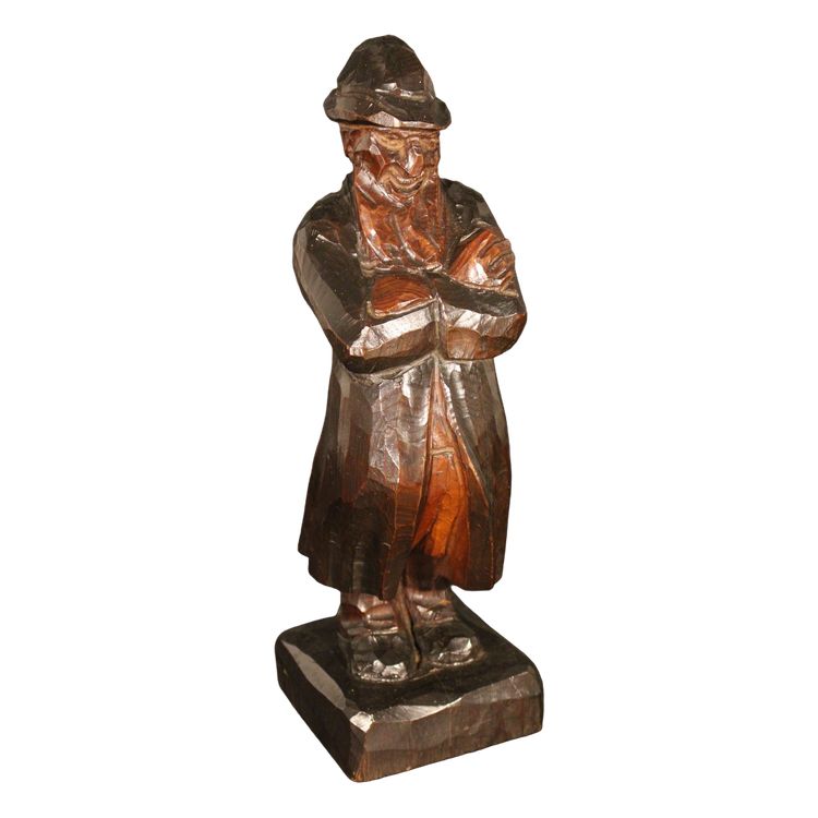 Statuetta in legno degli anni '40