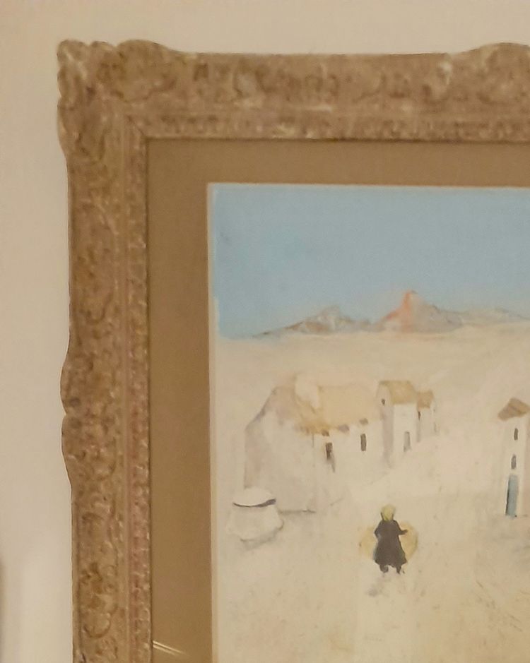 Paysage à la fillette ROBERT FONTA 