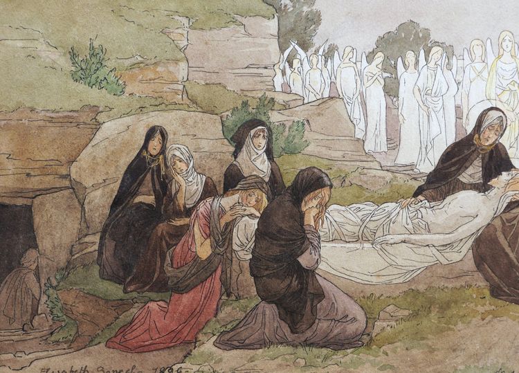Élisabeth SONREL, Cristo pianto dalle sante donne