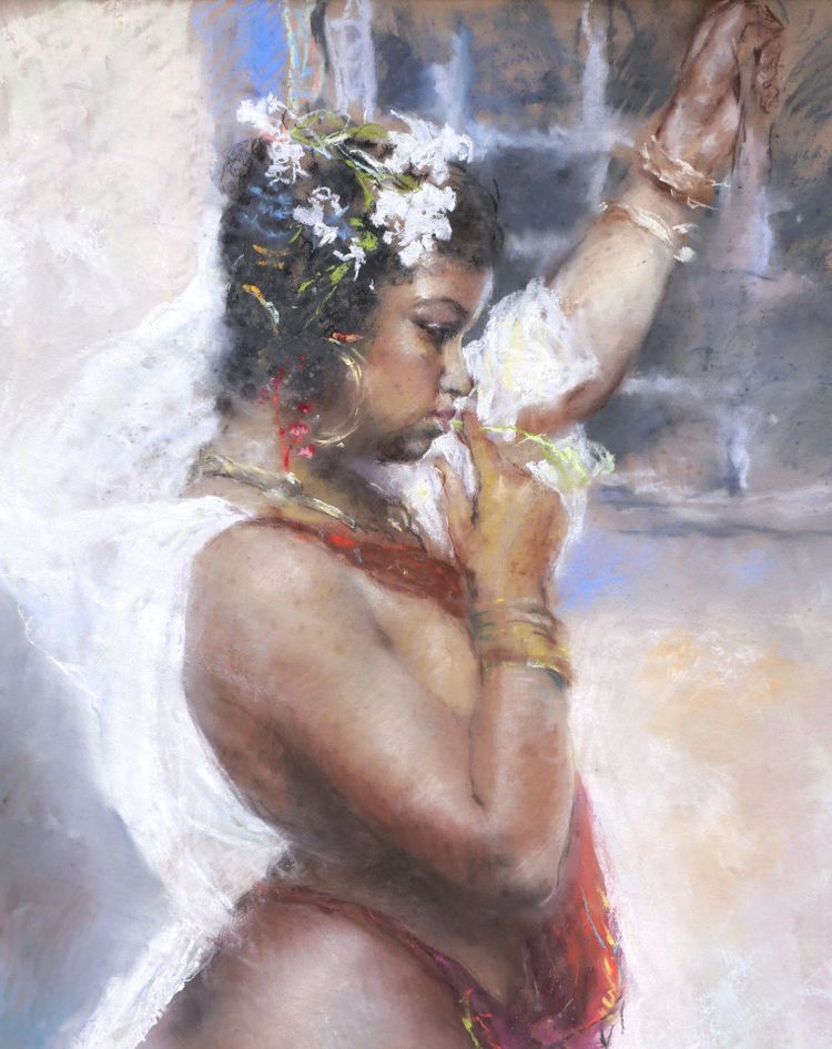Pál FRIED, Danseuse noire à Tunis