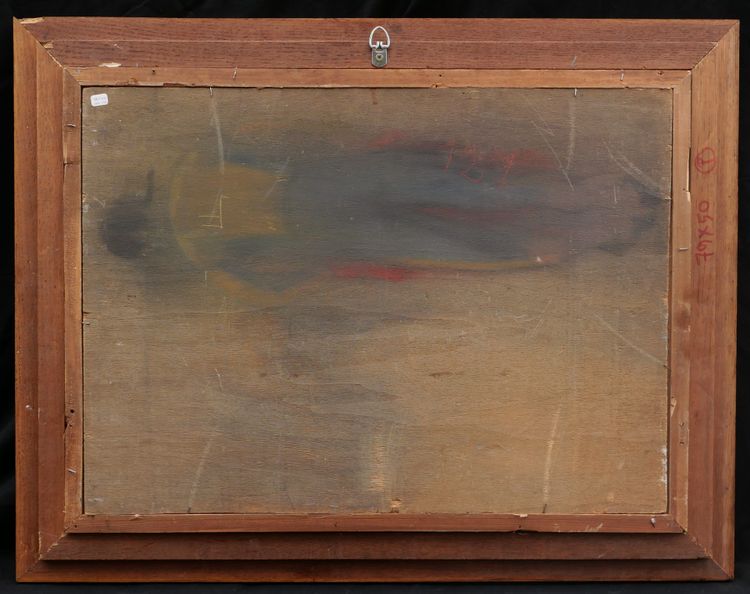 Pierre BOUCHERLE, Imaginäre Landschaft, Tunesien oder Spanien?