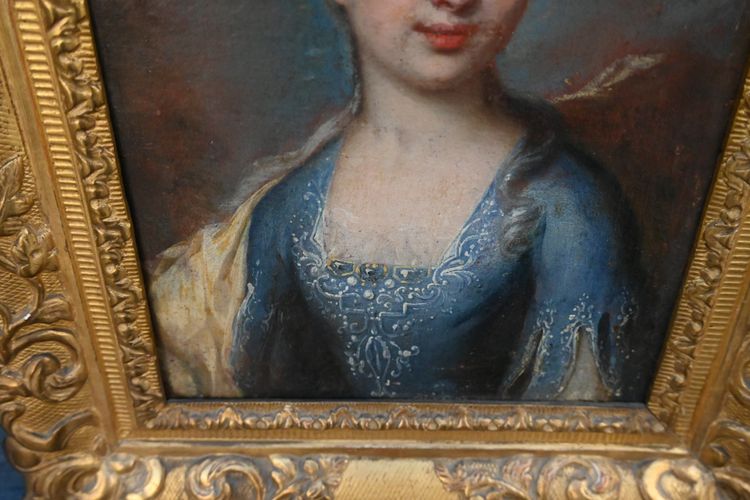 Small follower portrait of Largillière