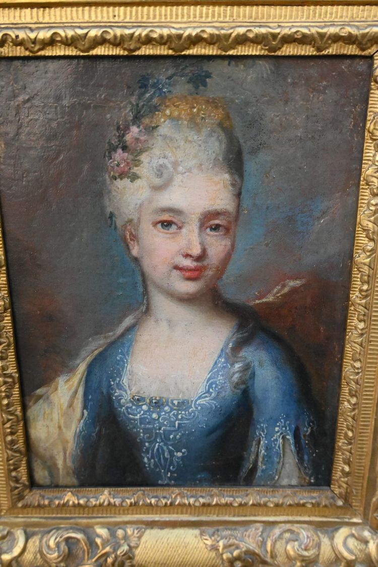 Small follower portrait of Largillière