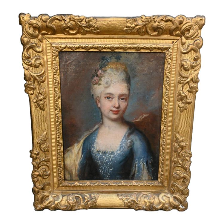 Small follower portrait of Largillière