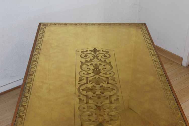 Neoclassical dining table by Christian Krass circa 1950