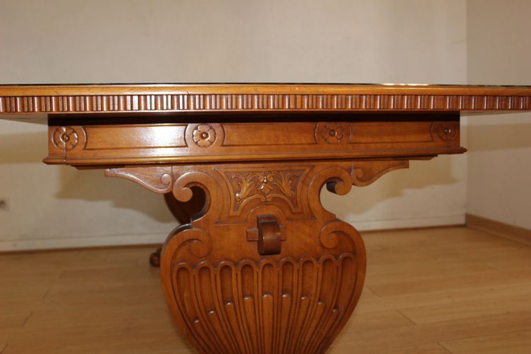 Neoclassical dining table by Christian Krass circa 1950