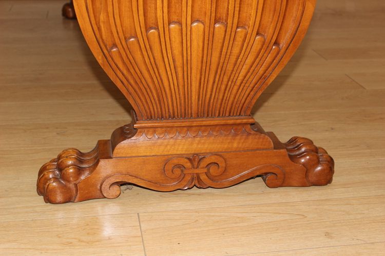 Neoclassical dining table by Christian Krass circa 1950