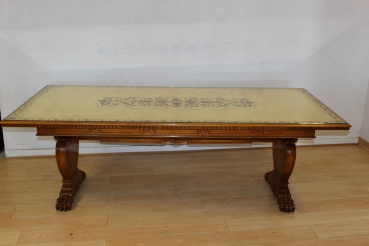 Neoclassical dining table by Christian Krass circa 1950