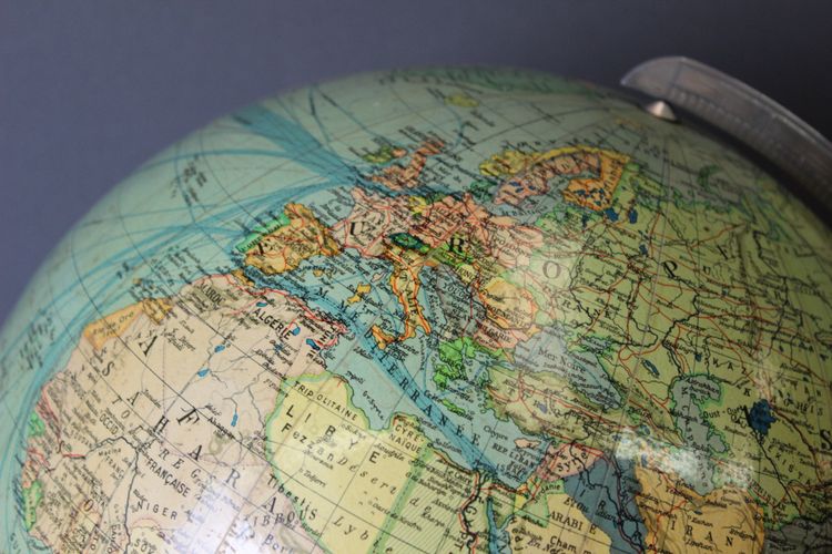 Art Deco Globe by Columbus