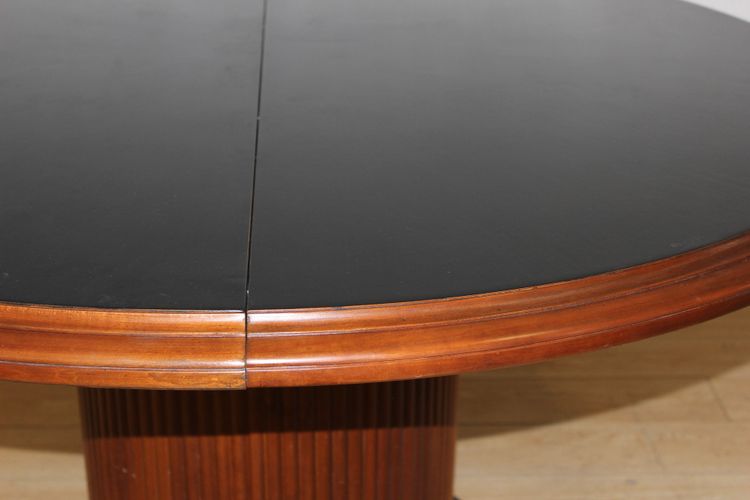 Art Deco Style Round Table by Grange circa 1980